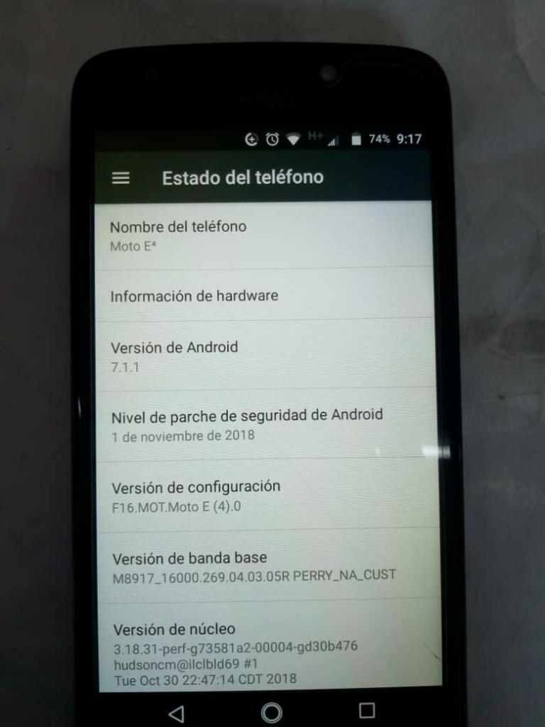 Moto E4