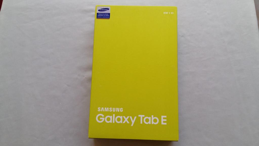 Samsung Galaxy Tab E nueva sellada, 10 pulgadas, para datos