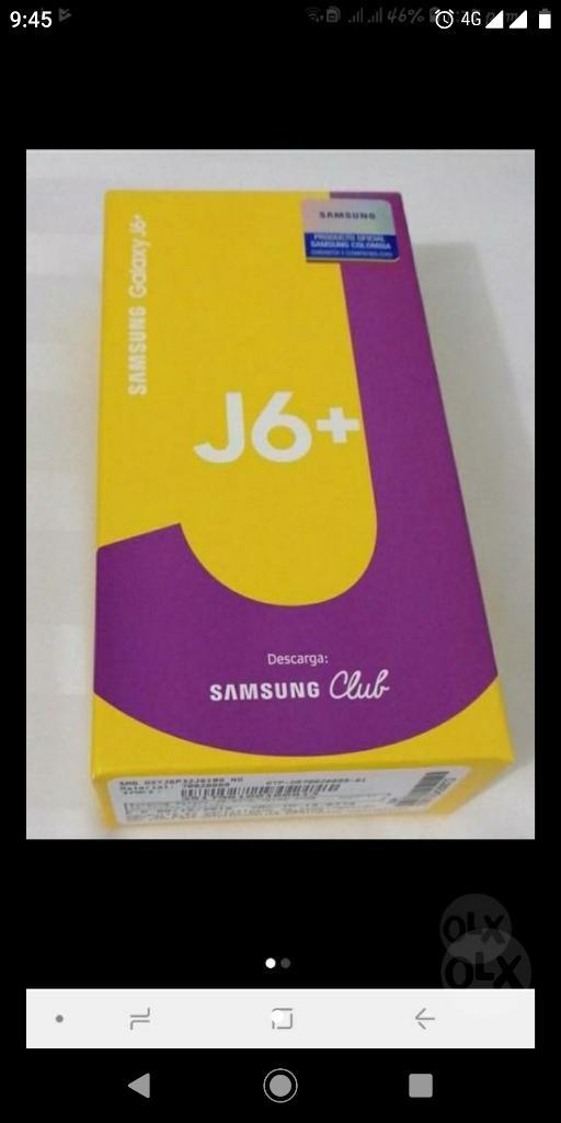 Samsung J6 Nuevo en Caja