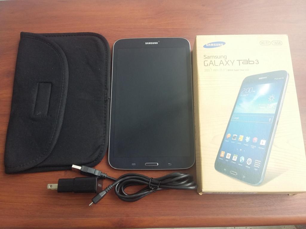 Tablet Samsung Galaxy Tab 3, 8 pulgadas, 16 gigas, buen