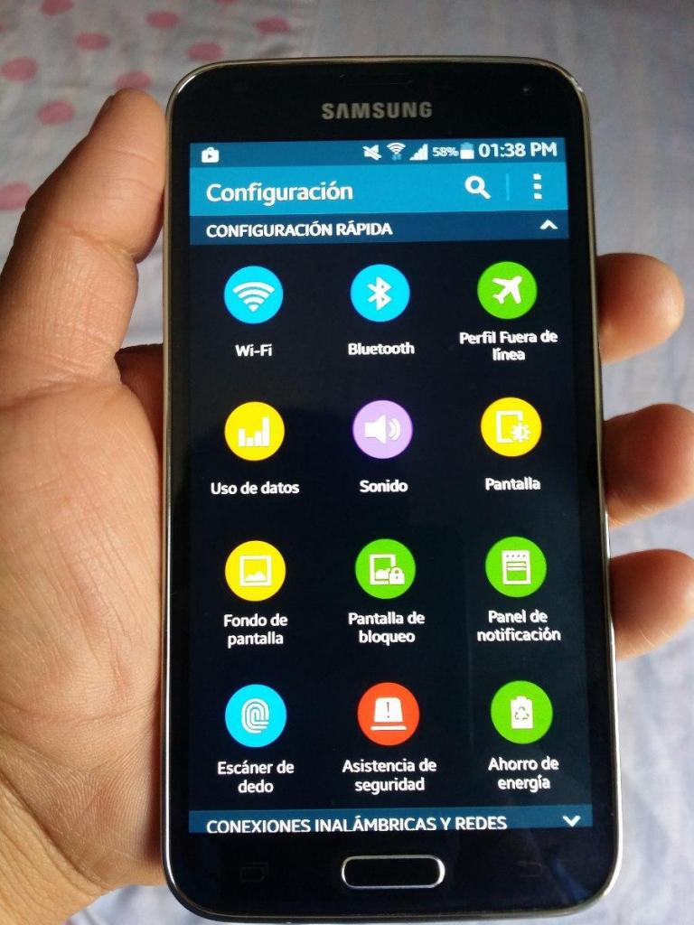 VENDO O CAMBIO SAMSUNG GALAXY S5 SMG900M 16GB 4G LTE