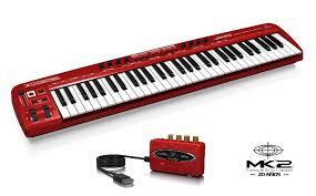 CONTROLADOR TECLADO MIDI UMX 610 BEHRINGER