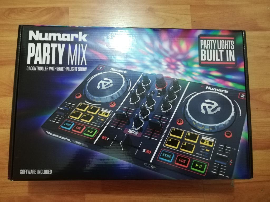 Controlador Dj Numark Party Mix Nuevo