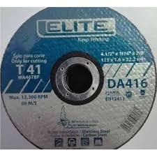 Disco corte metal 41/2 x mm DA408 ELITE