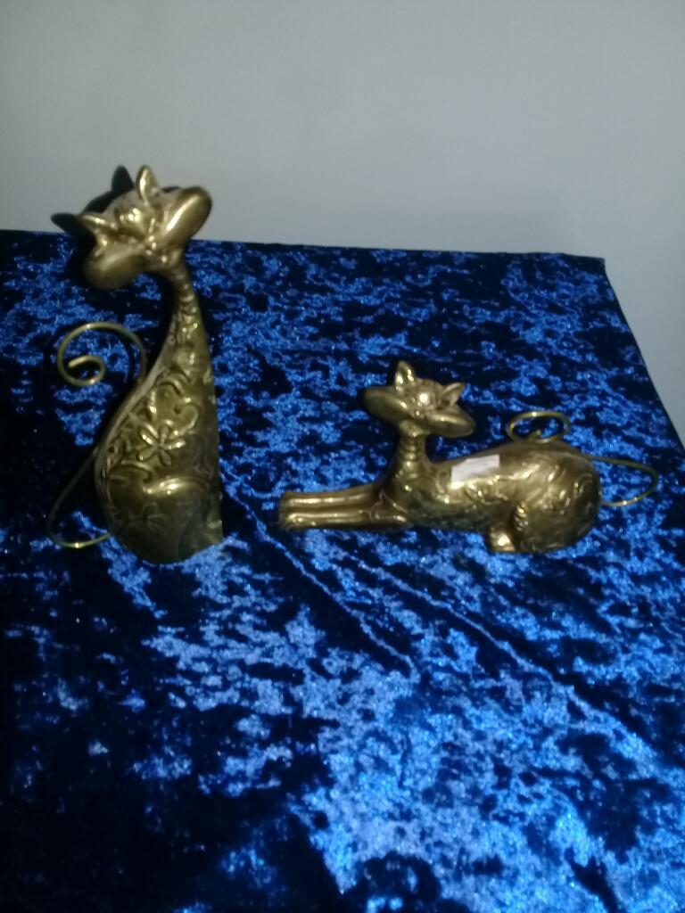 Gatos Bronce Labrados