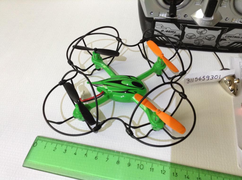 Mini drone quadcopter Koome Vimanas X 2.4 Ghz 6 ejes 13x13x3