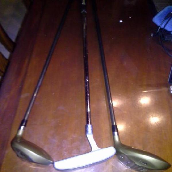 Put y maderas Golf Wilson Wood and putter green