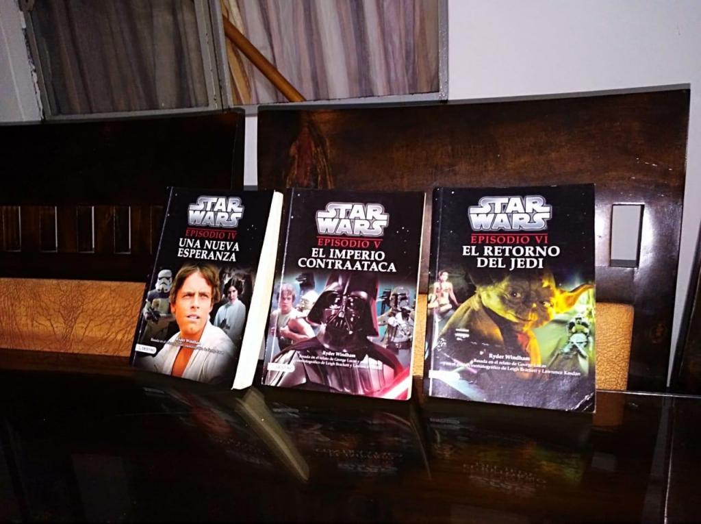 Saga De Libros Star Wars tres Primeros Libros