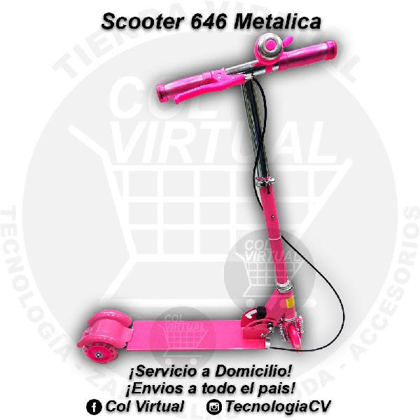 Scooter Monopatin 646 Metalica R0526 VP35