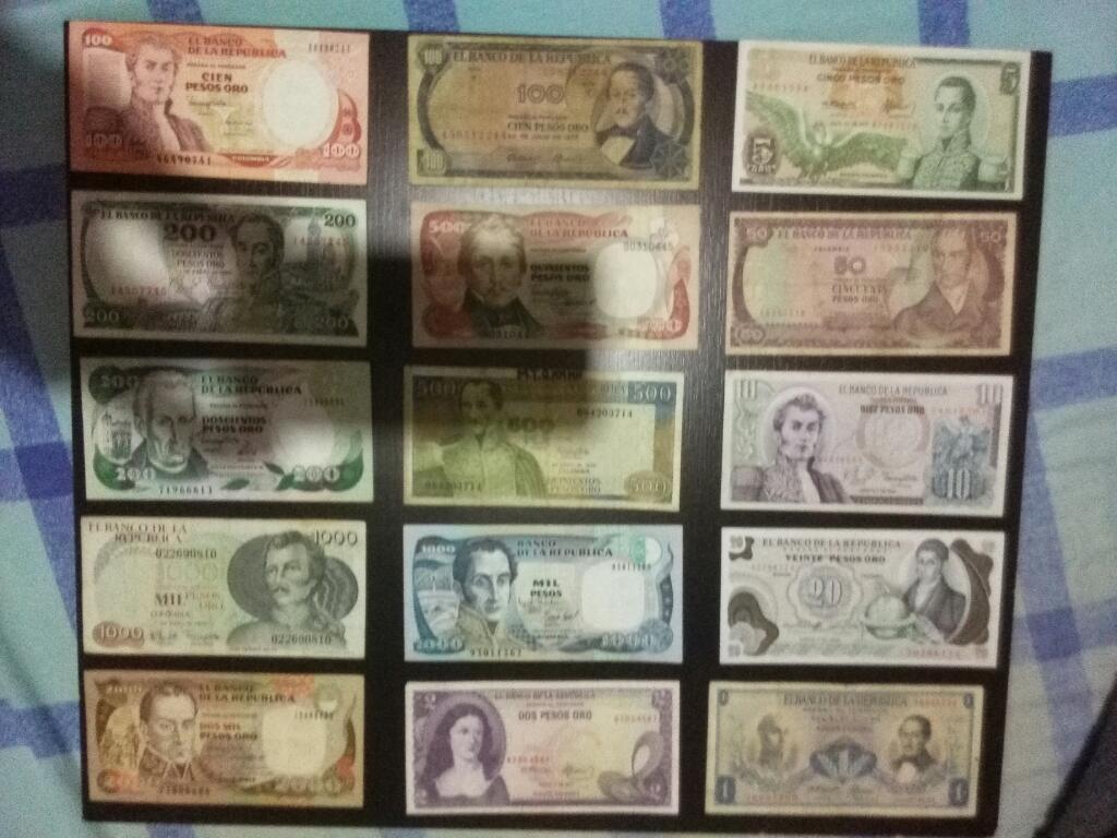 Billetes Antiguos de Colombia