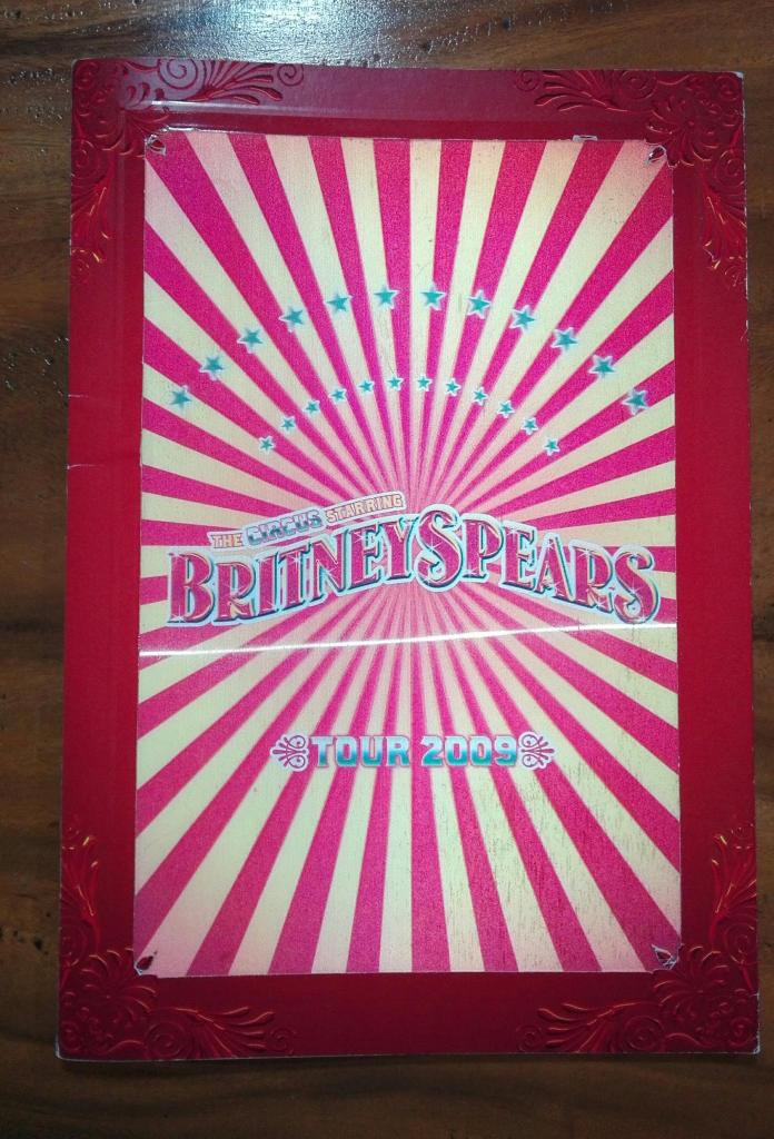 Britney Spears Circus Tourbook