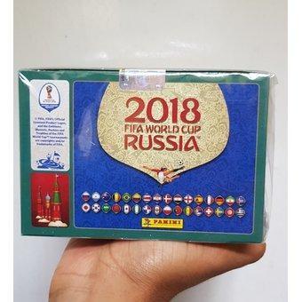 Caja Láminas x 104 sobres Panini Mundial Rusia 