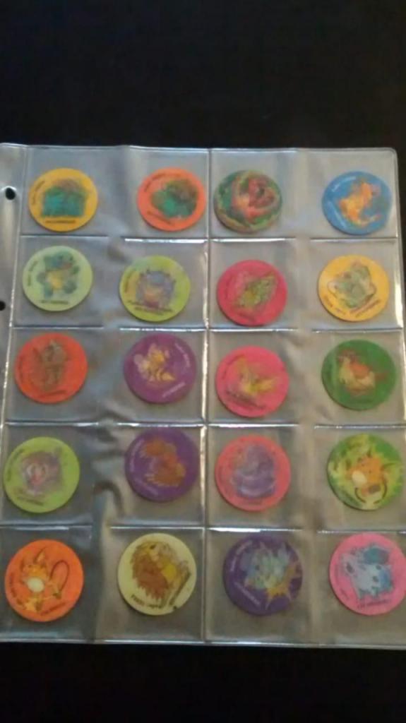 Coleccion completa de Cambia Tazos Pokemon