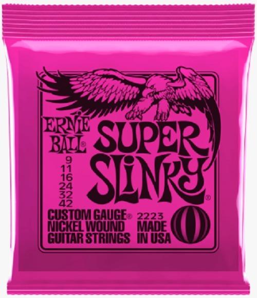 Encordado Ernie Ball Super Slinky  Guitarra Eléctrica
