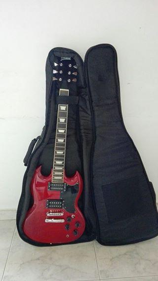 Guitarra Eléctrica D'André Estilo Gibson SG