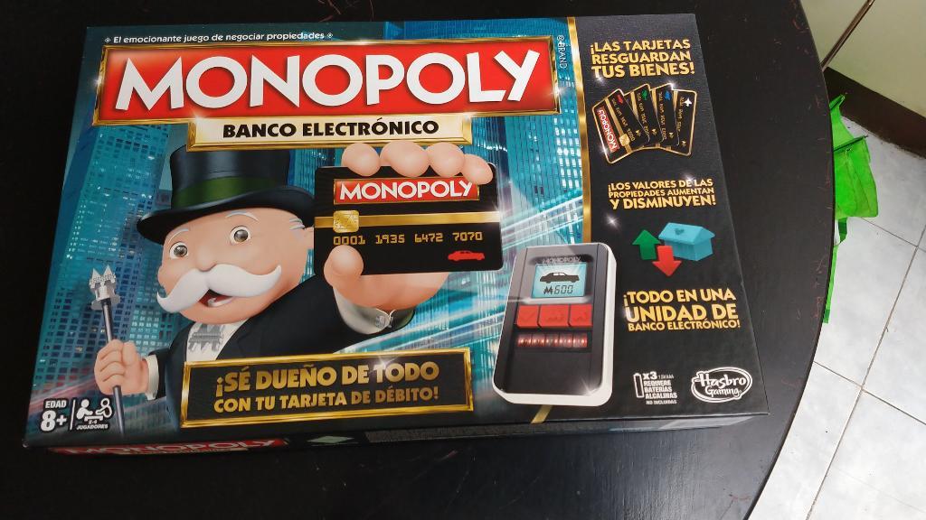 Monopoly Banco Electrónico Nuevo