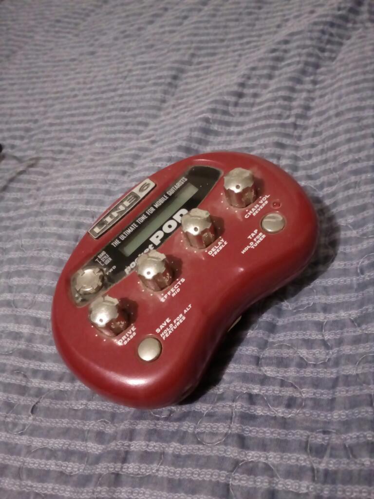 Pedal Multiefectos Pod Line 6