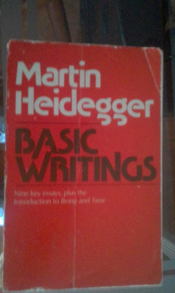 Vendo Libro Basic Writings de Heidegger