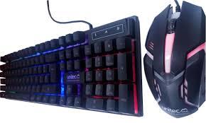 COMBO TECLADO Y MOUSE GAMER CABLE