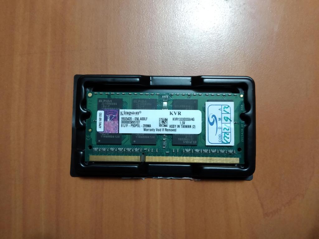 Combo Memorias RAM 4Gb para Laptop