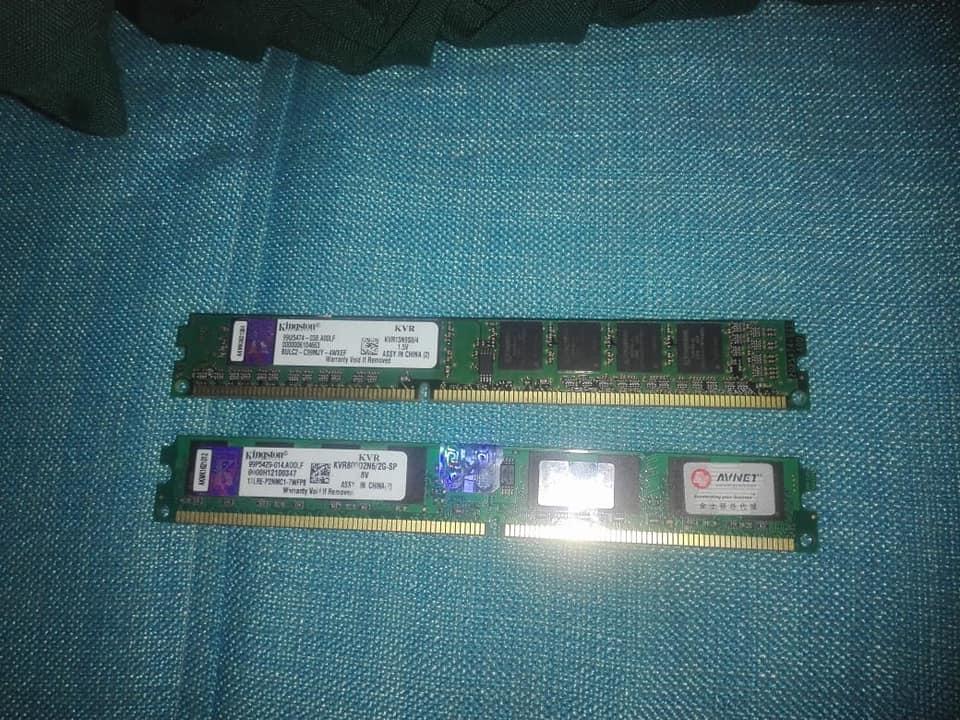 Disco duro 2tb y memorias RAM 1 DE 4G DDR3 Y UNA DE 2GB DDR3