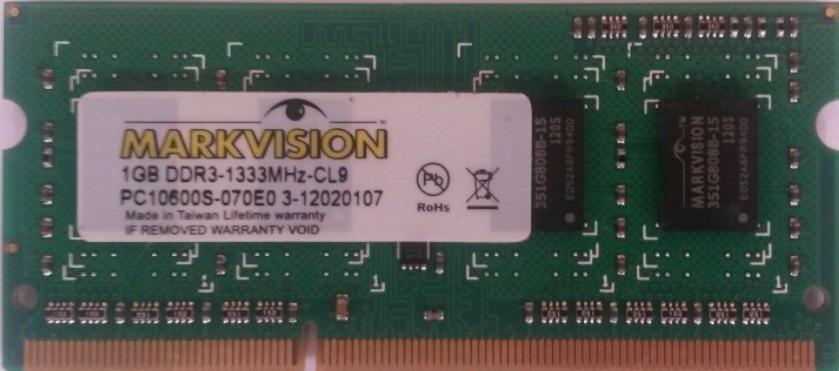 Memoria Ram 1 GB MArvision para portatil
