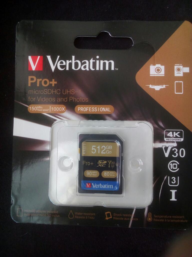 Memoria Sd de 512 Gb