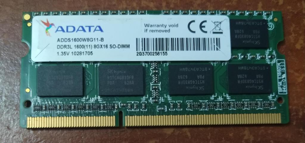 Modulo memoria RAM DDR3 8GB