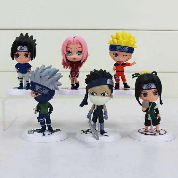 Muñecos de Naruto 6 Unidades