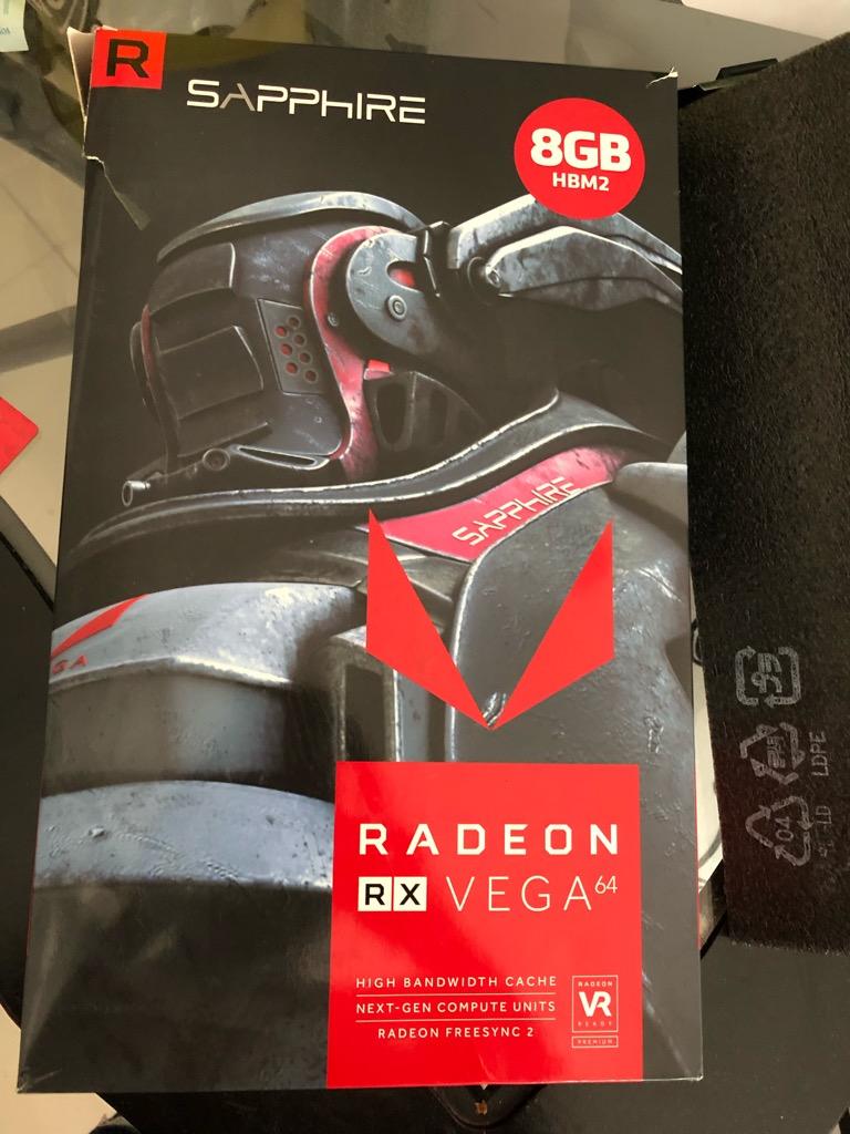 Radeon Rx Vega 64 Sapphire 8Gb