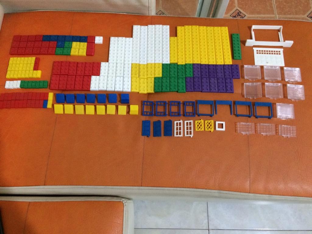 203 Fichas Estralandia Lego Juguetes