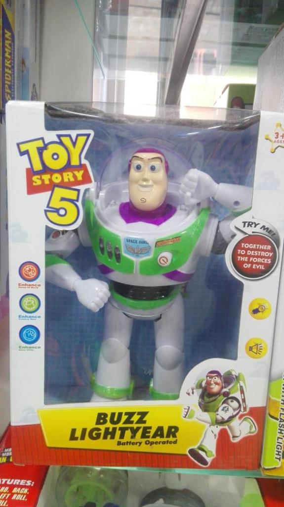 Buzz Lightyear, Juguete Luz Y Sonido, Toy Story