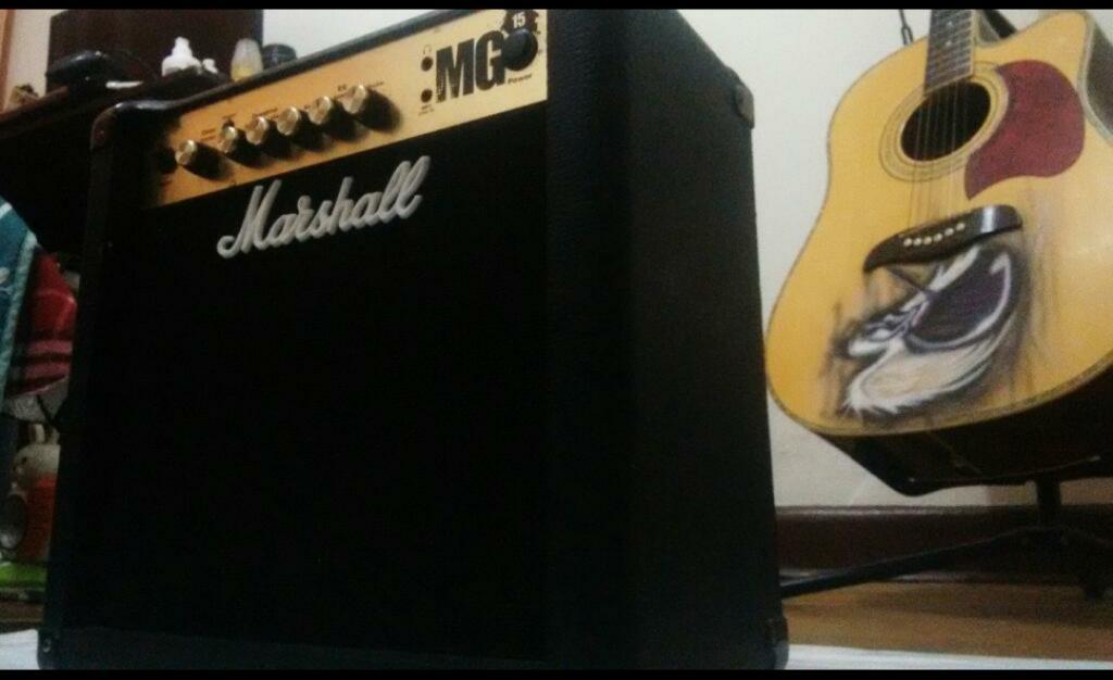 Amplificador Marshall Mg Watss.