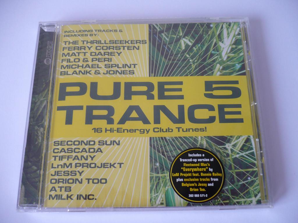 Cd Pure Trance 5 Electrónica Nuevo