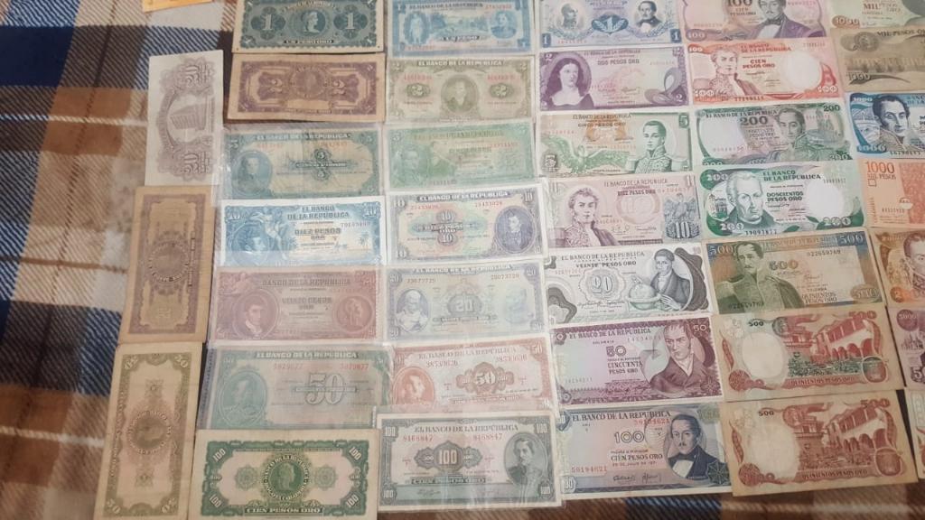 Coleccion Billetes Viejos Y Antiguos