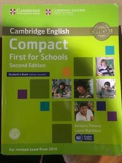 Compact First For Schools Second edition