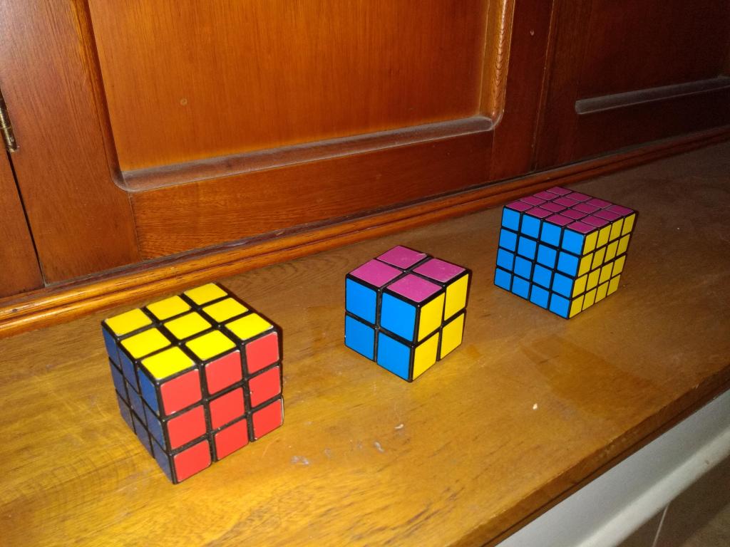 Cubos Rubik de segunda originales