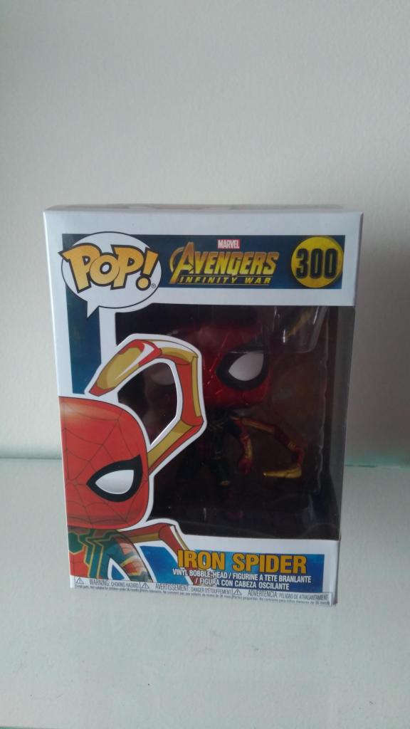 Funko Pop Iron Spiderman Brazos Metálicos Exclusivo Target