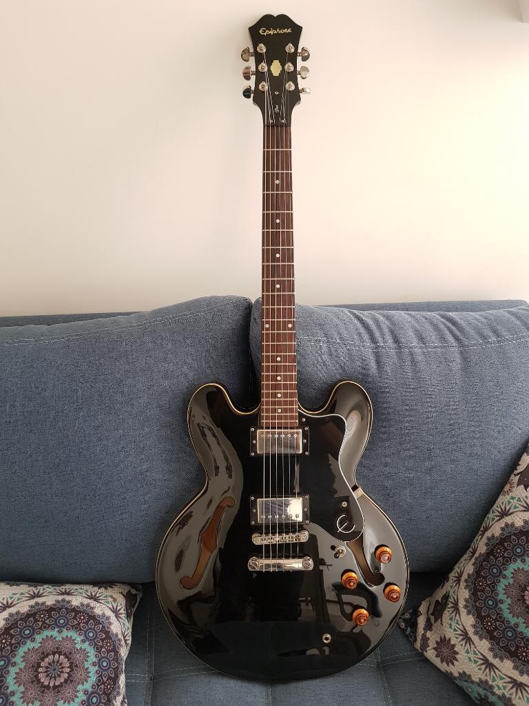 Guitarra Epiphone Dot Ebony