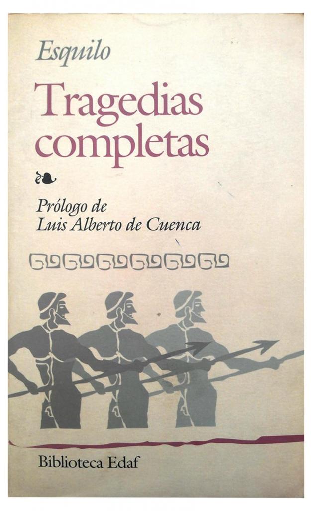 Libro: Tragedias Completas de Esquilo