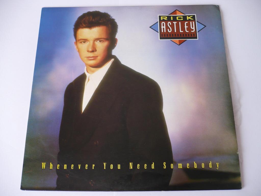 Lp Rick Astley Whenever You Need Somebody