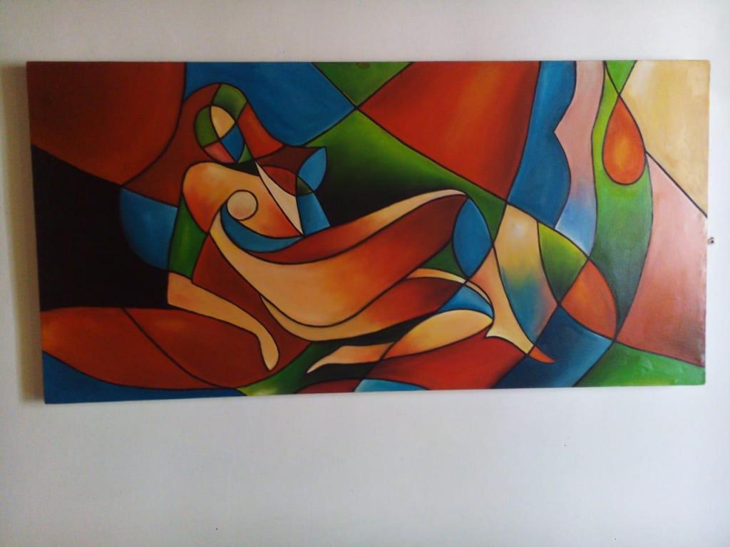 Oleo Abstracto 60x120