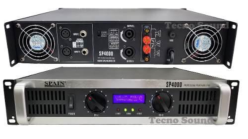 Planta De Sonido Spain Audio Sp 4000 Potencia, Amplificador