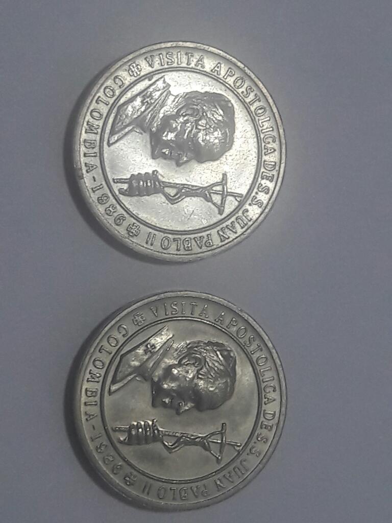 Vendo 2 Monedas Juanpablo 