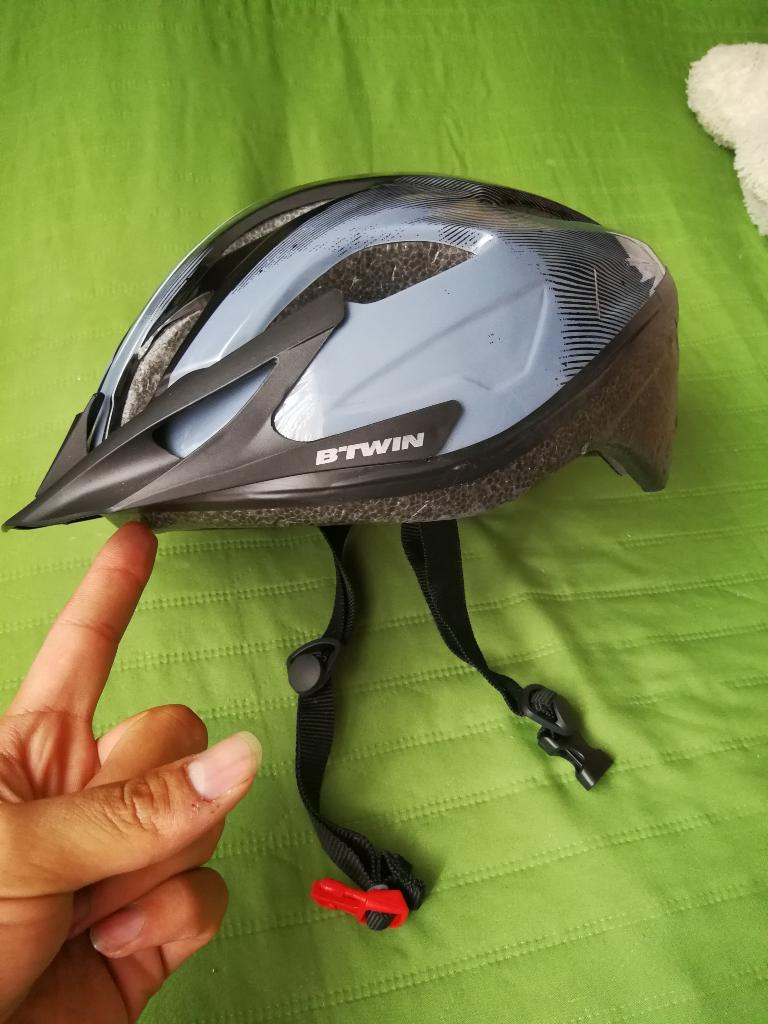 Casco Btwin Bicicleta Excelente Estado