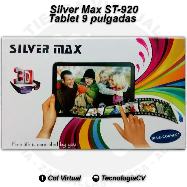 TABLET SILVER MAX ST 920 9¨ANDROID 4,2 512 RAM, MEMORIA