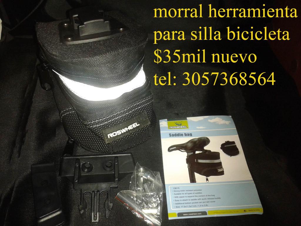 accesorio Morral para bicicleta nuevo a buen precio