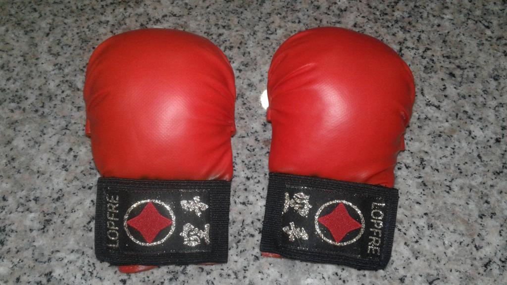 guantes infantiles de karate lopfre