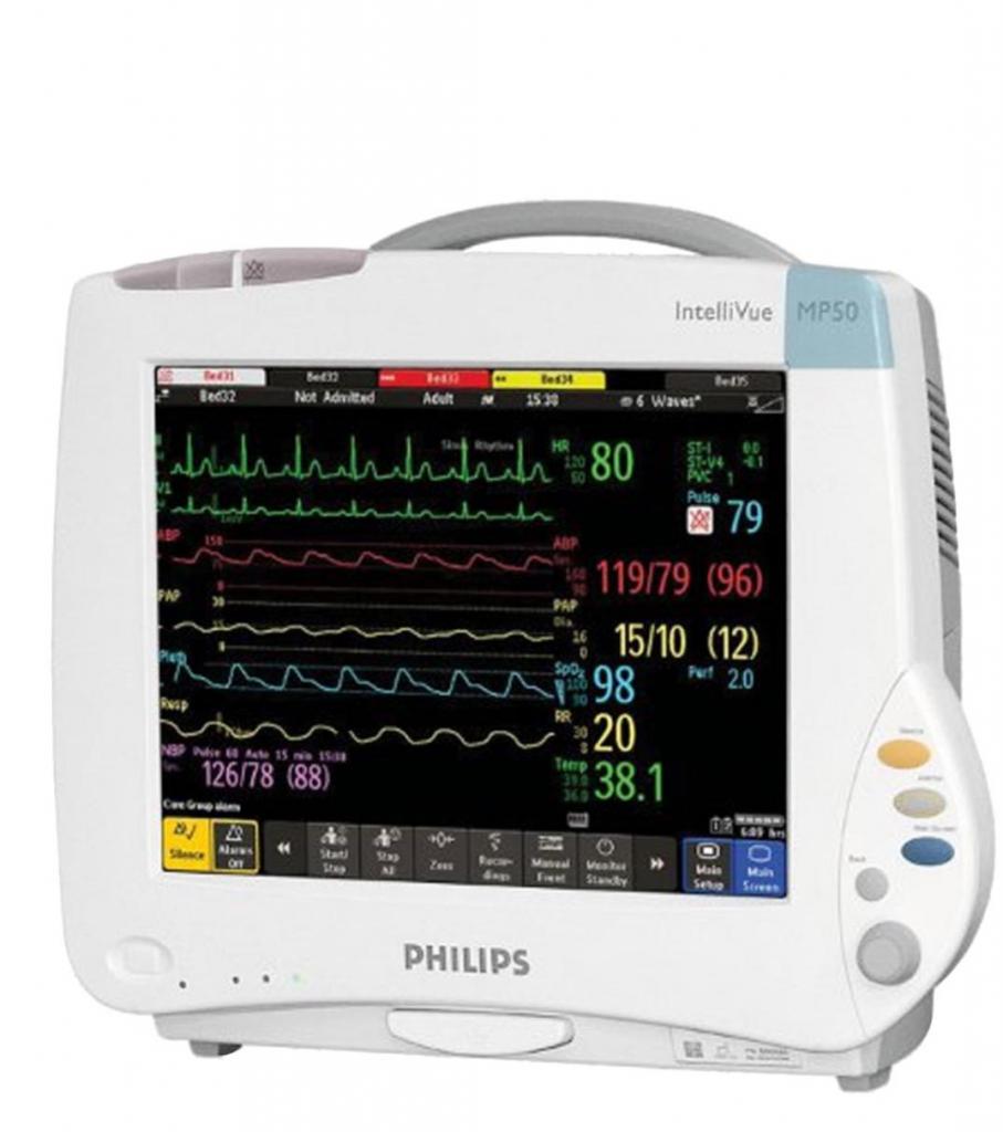 Monitor Mp50 Philips para Pacientes