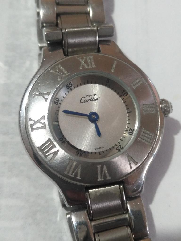 Reloj Cartier 21 en Acero de Damo Barato